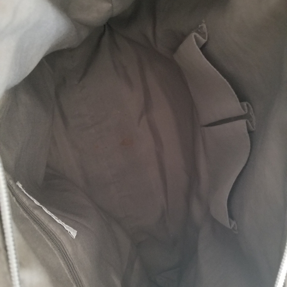 Kenneth Cole Reaction Gray Tassel Fringe Bag - Picture 7 of 8